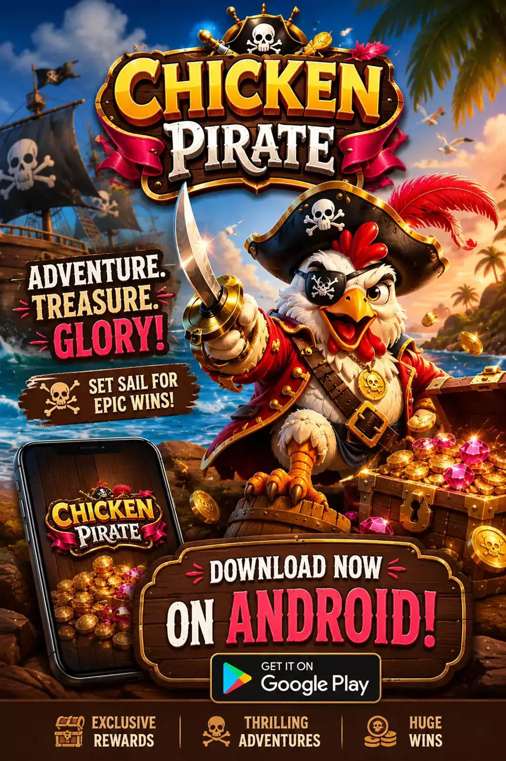 Download Chicken Pirate Android EN 2