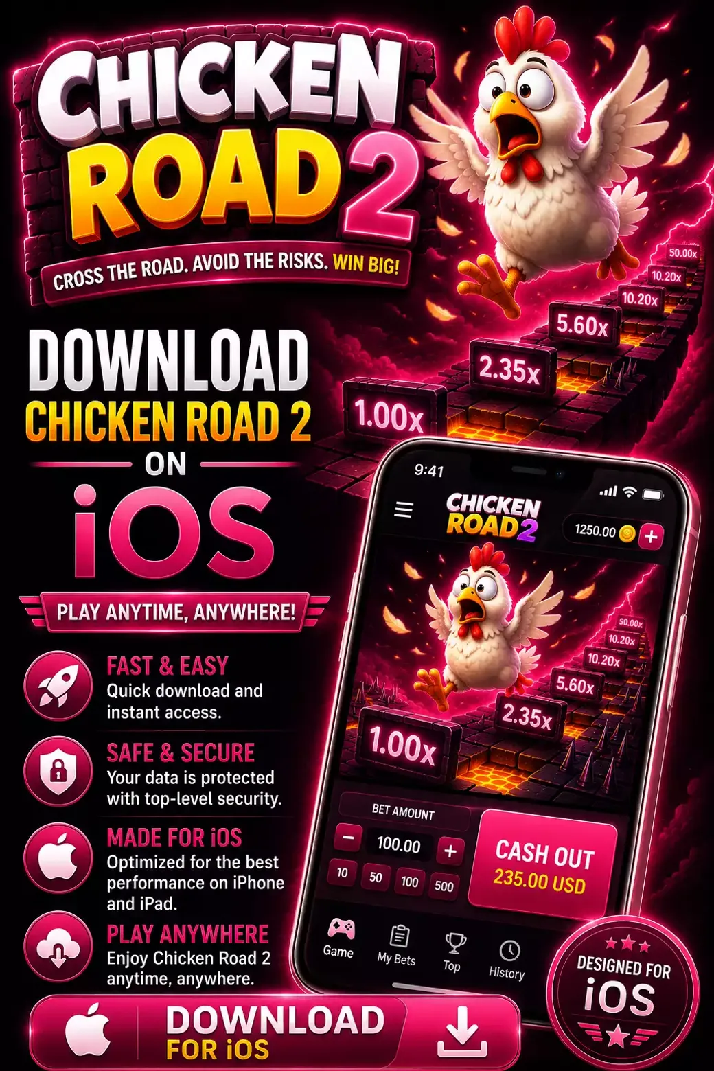 Download Chicken Road 2 EN IOS 3