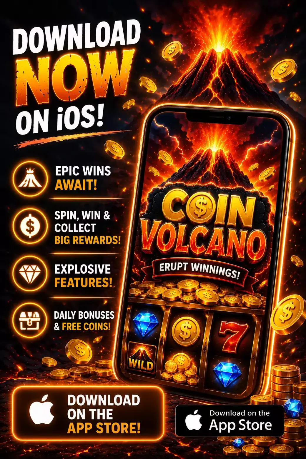 Download Coin Volcano EN IOS 1