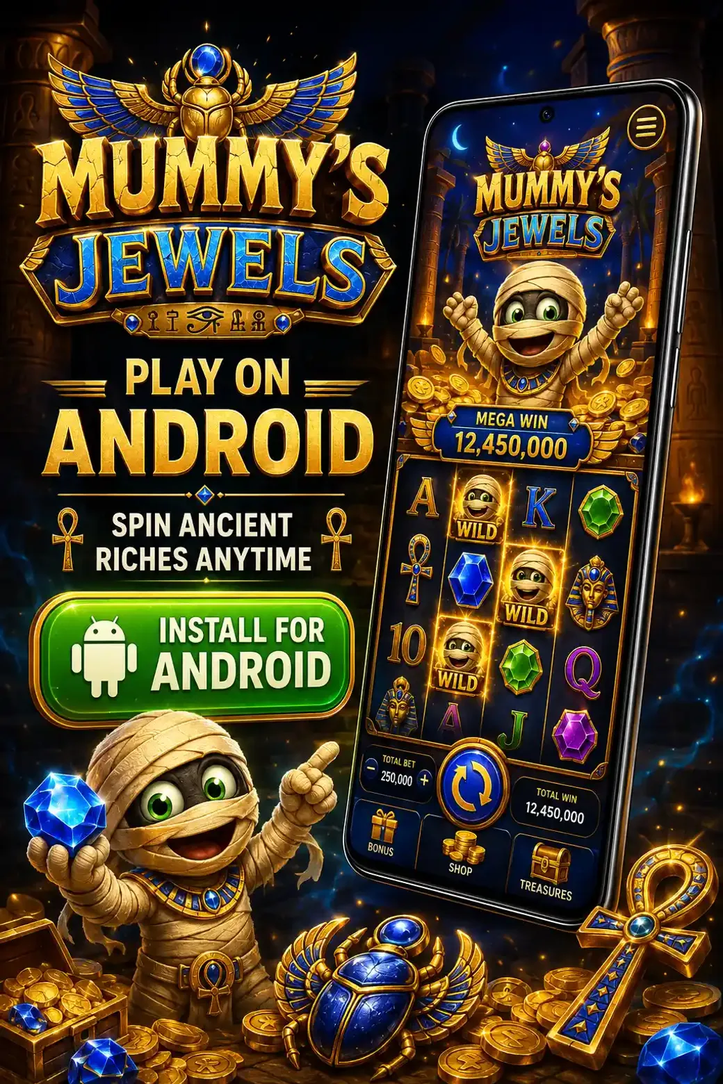 Download Mummy’s Jewels Android EN 2